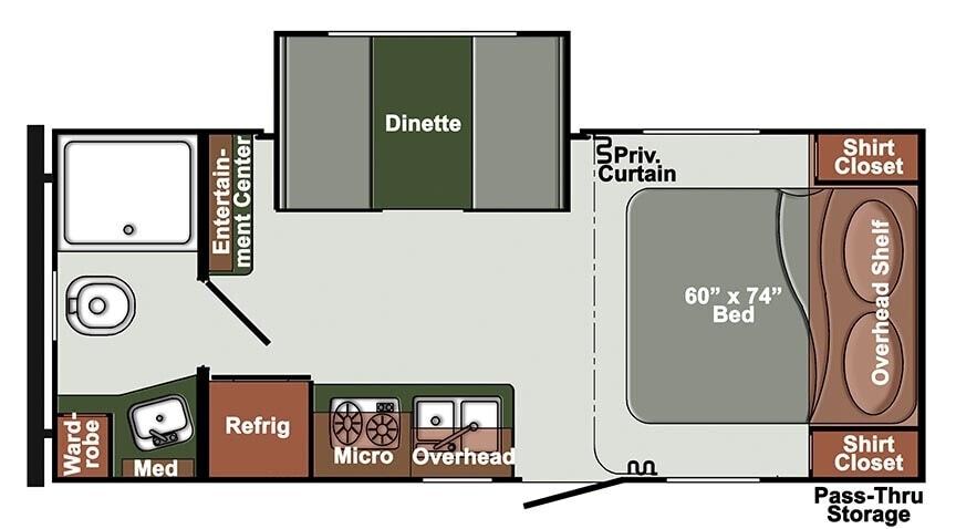 New, 2023, Gulf Stream, 21QBD Envision, Travel Trailers
