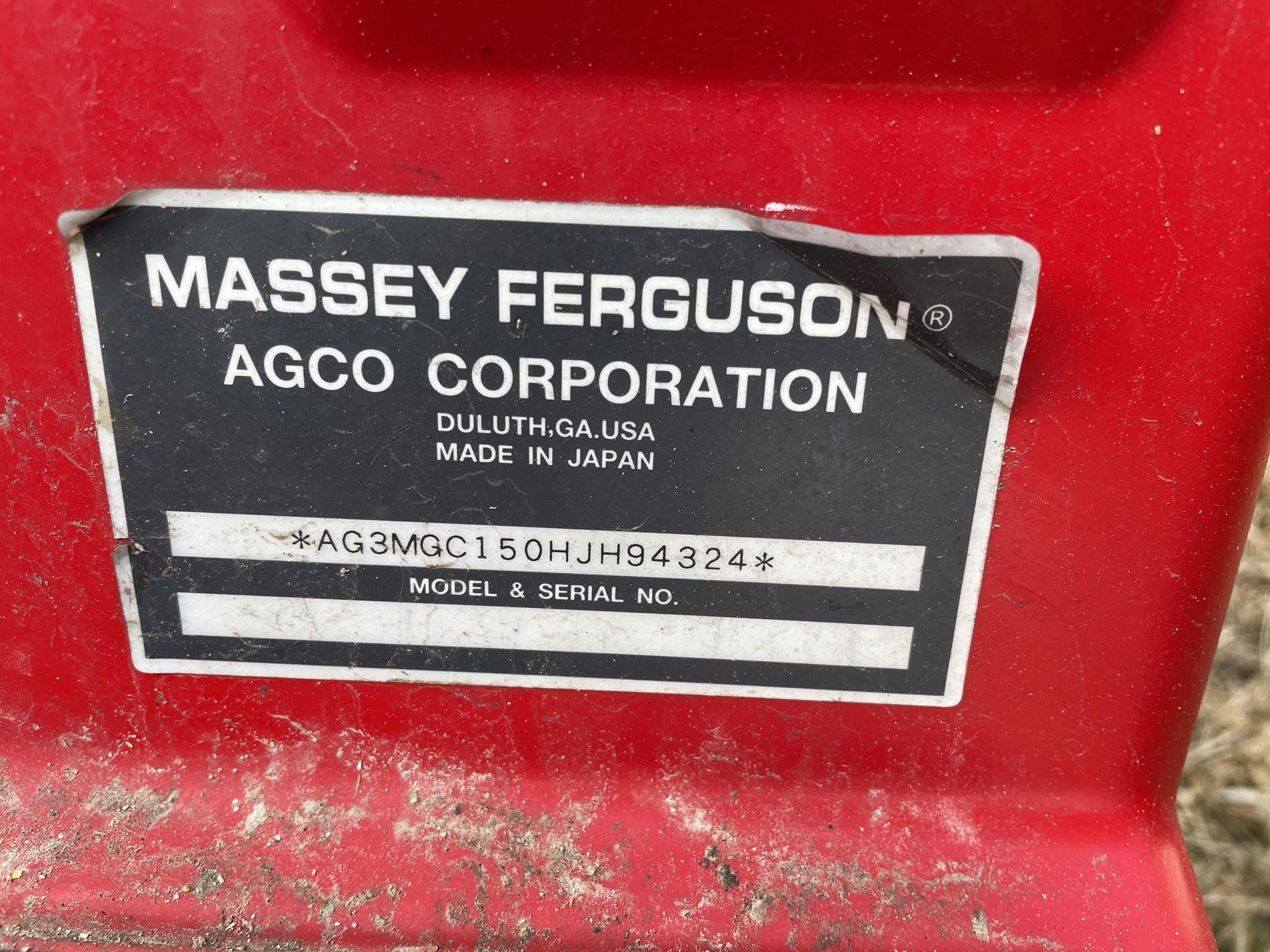 2018 Massey Ferguson GC1715