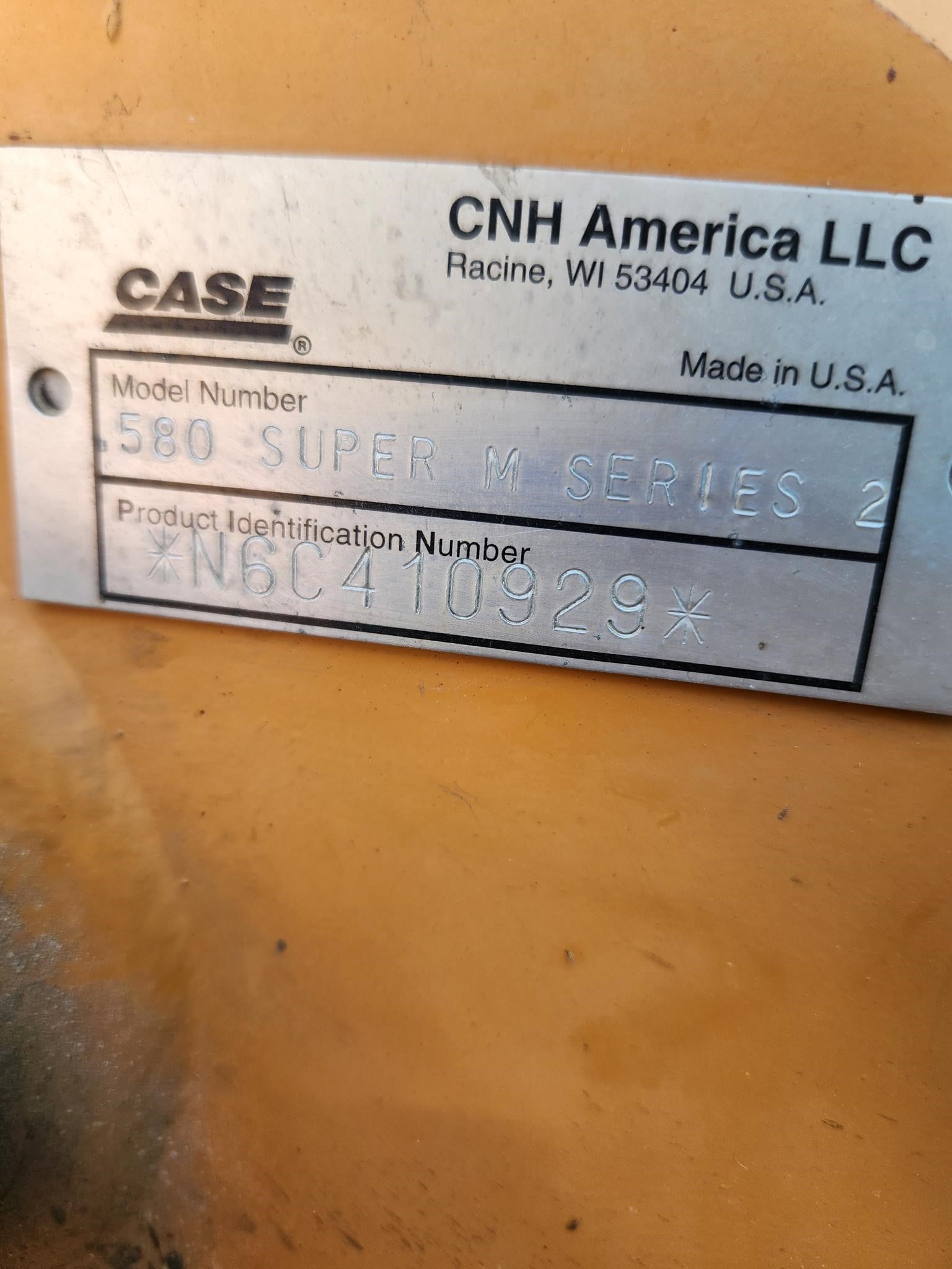 2006 Case 580SM II