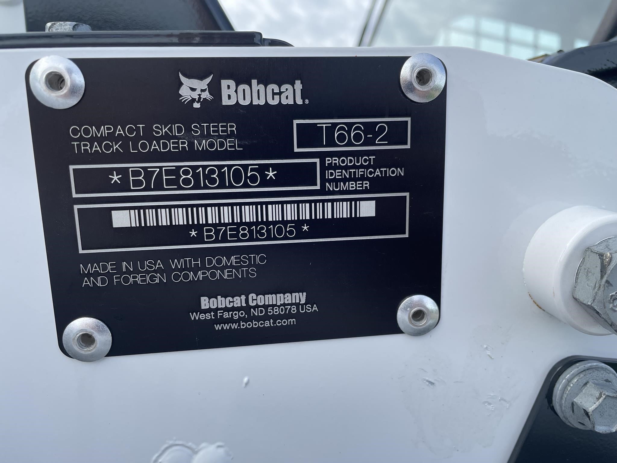 2026 Bobcat T66-2