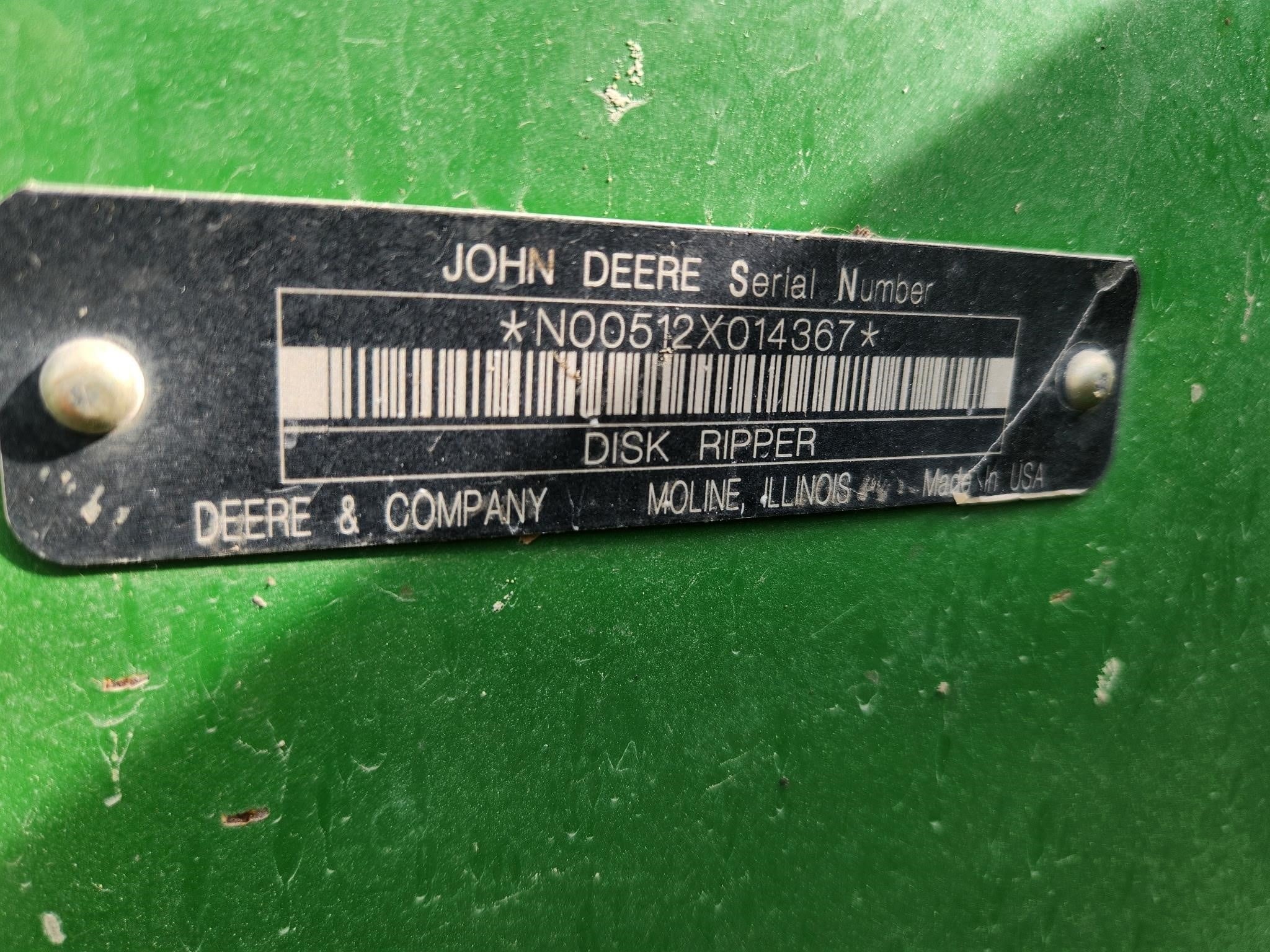 2009 John Deere 512