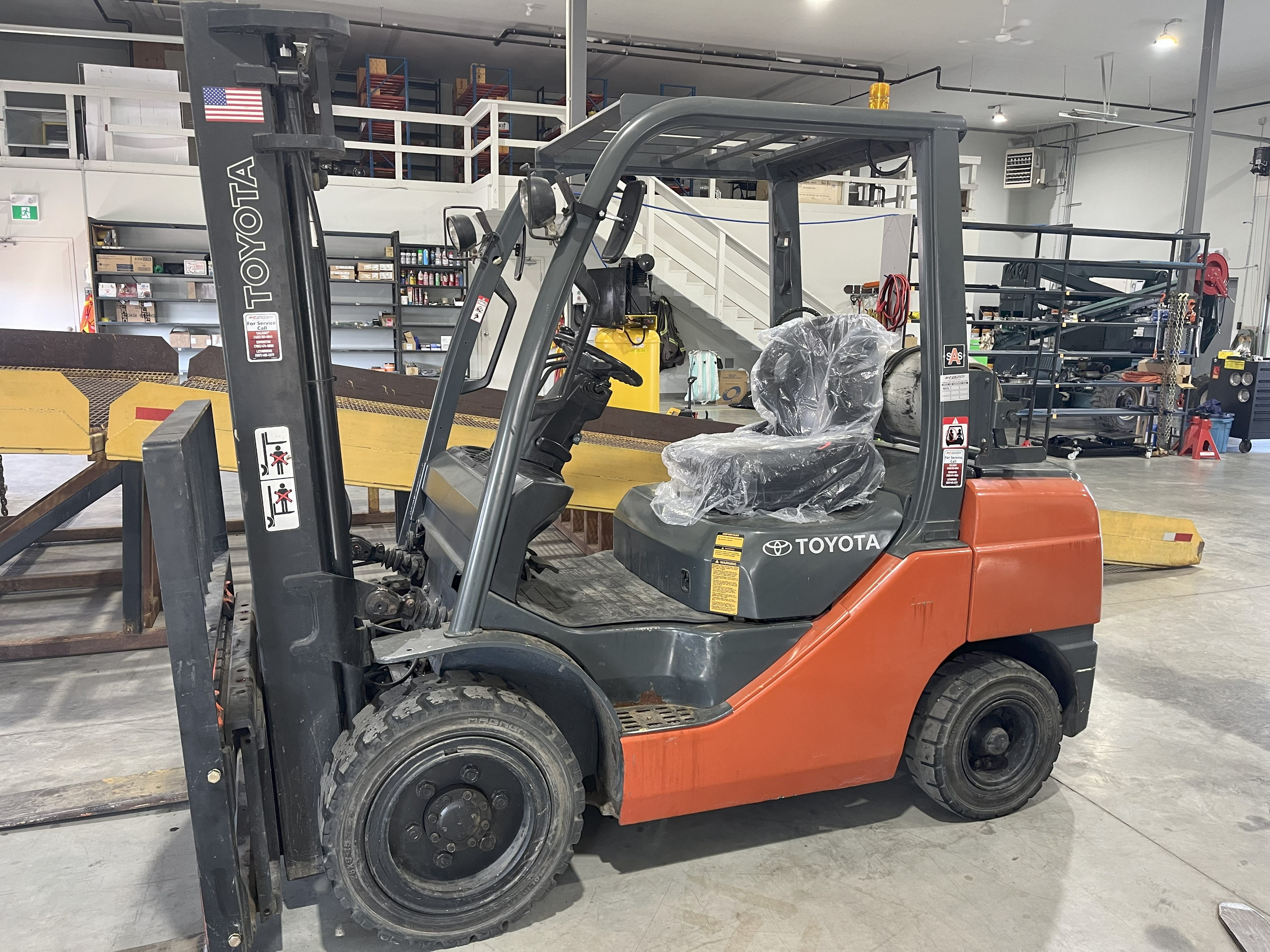 Photo of a  Toyota Material Handling 8FGU32