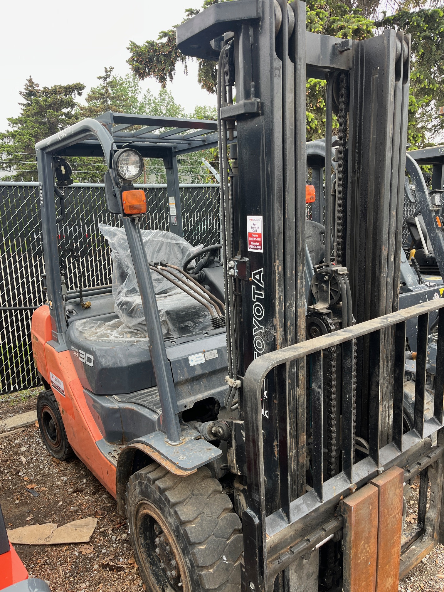 Photo of a  Toyota Material Handling 8FGU30