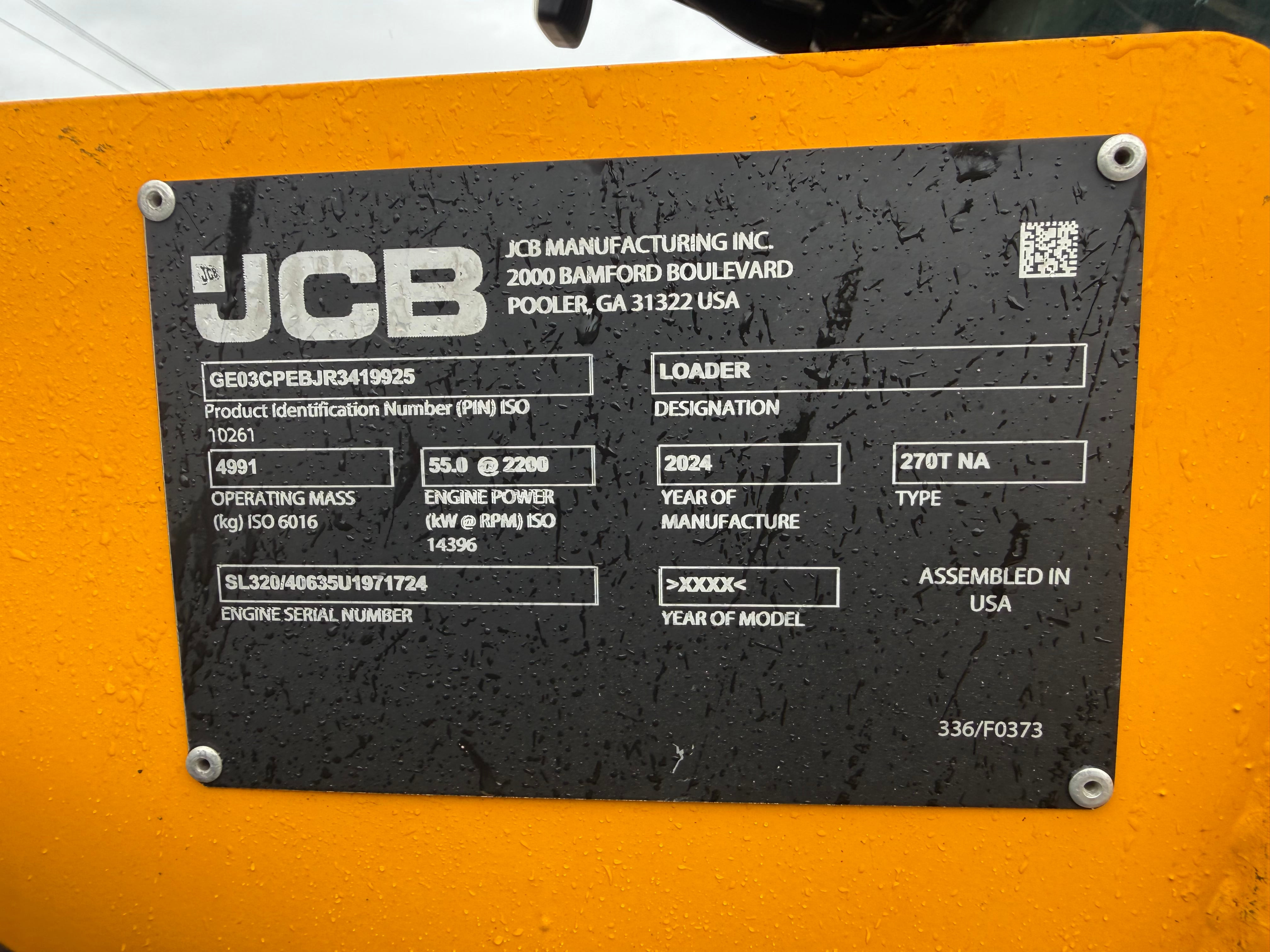 2024 JCB 270T