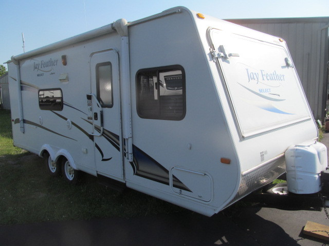 Used, 2011, Jayco, Jay Feather 23B Hybrid, Travel Trailers