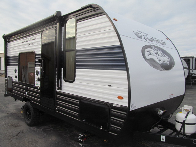 New, 2024, Forest River, Cherokee Wolf Pup 16FQ, Travel Trailers