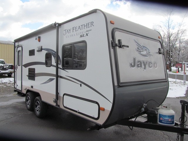 Used, 2015, Jayco, Jayfeather 19XUD Hybrid, Travel Trailers