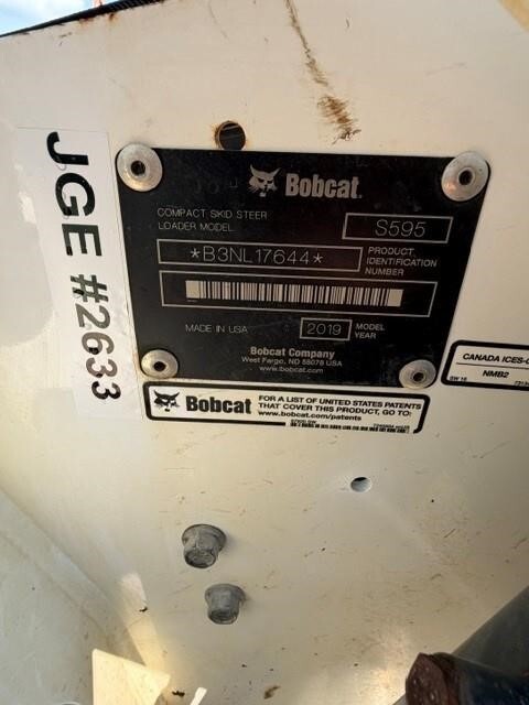 2019 Bobcat S595