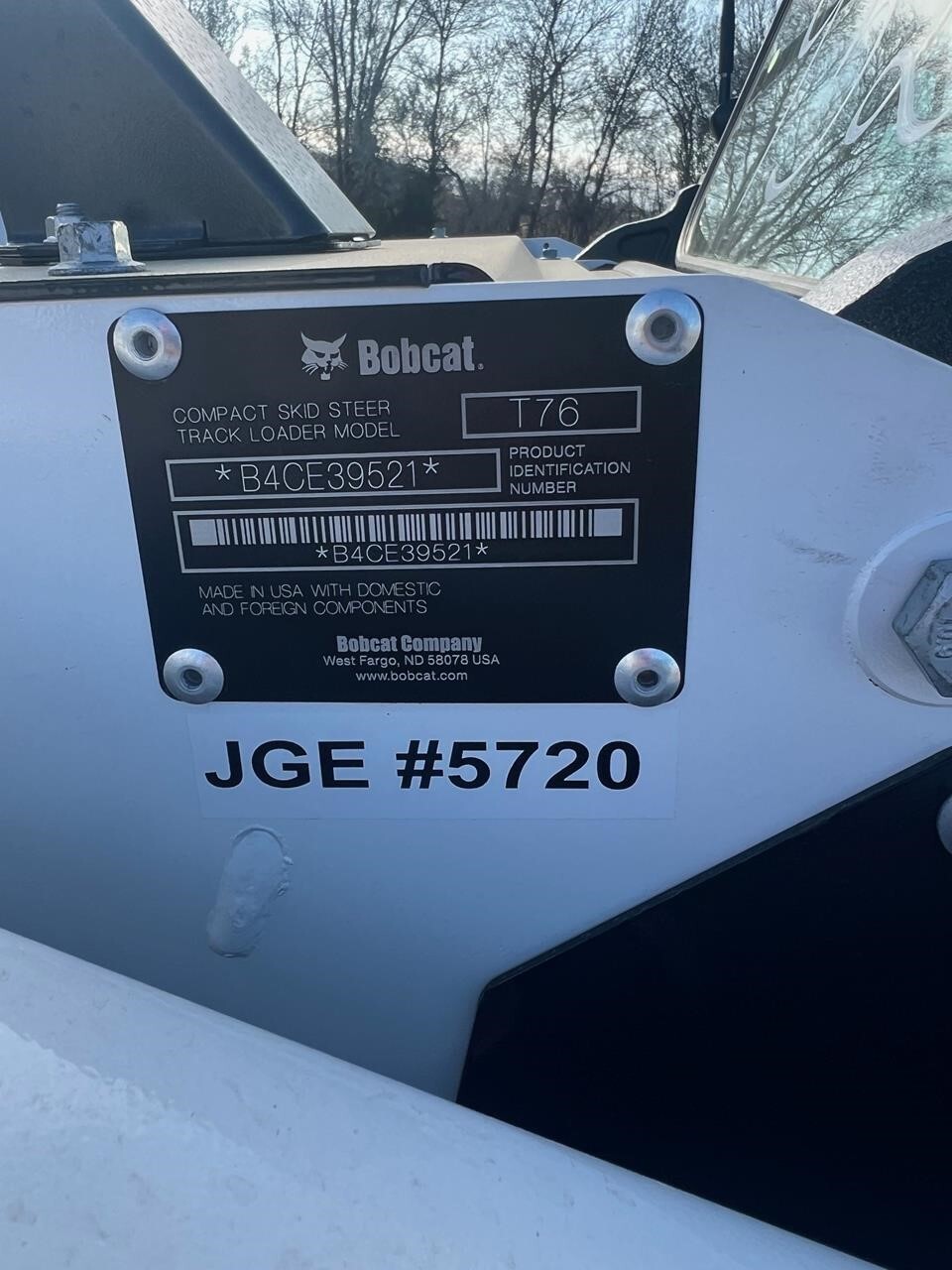 2026 Bobcat T76