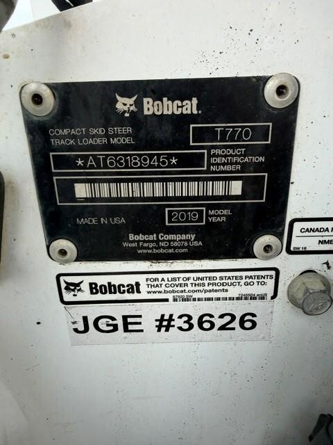 2019 Bobcat T770