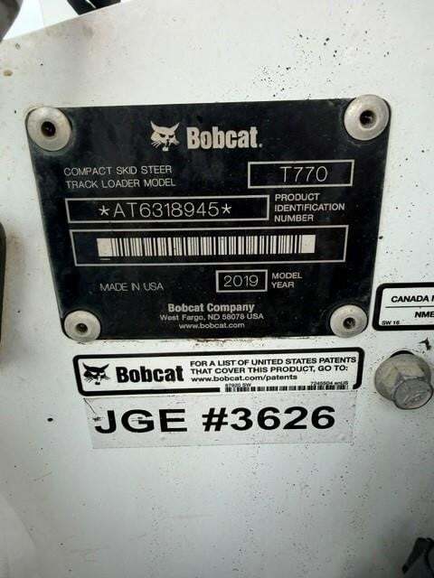 2019 Bobcat T770