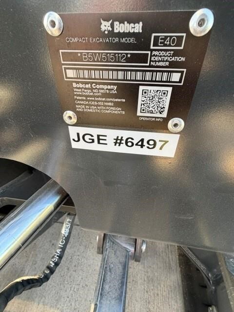 2026 Bobcat E40