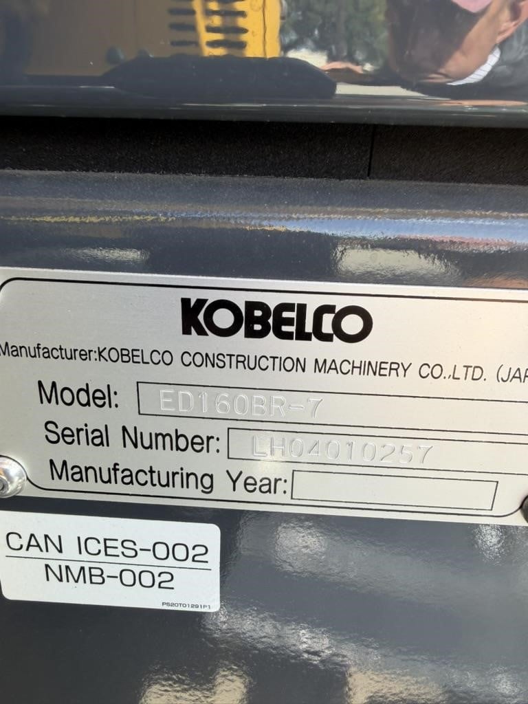 2026 Kobelco ED160-7 BLADERUNNER