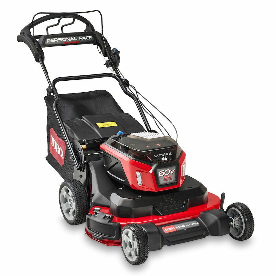 Photo of a  Toro 60V Max 30 in (76 cm) eTimeMaster™ Personal Pace Auto-Drive™ Lawn Mower - (2) 10.0Ah Batteries/Charg
