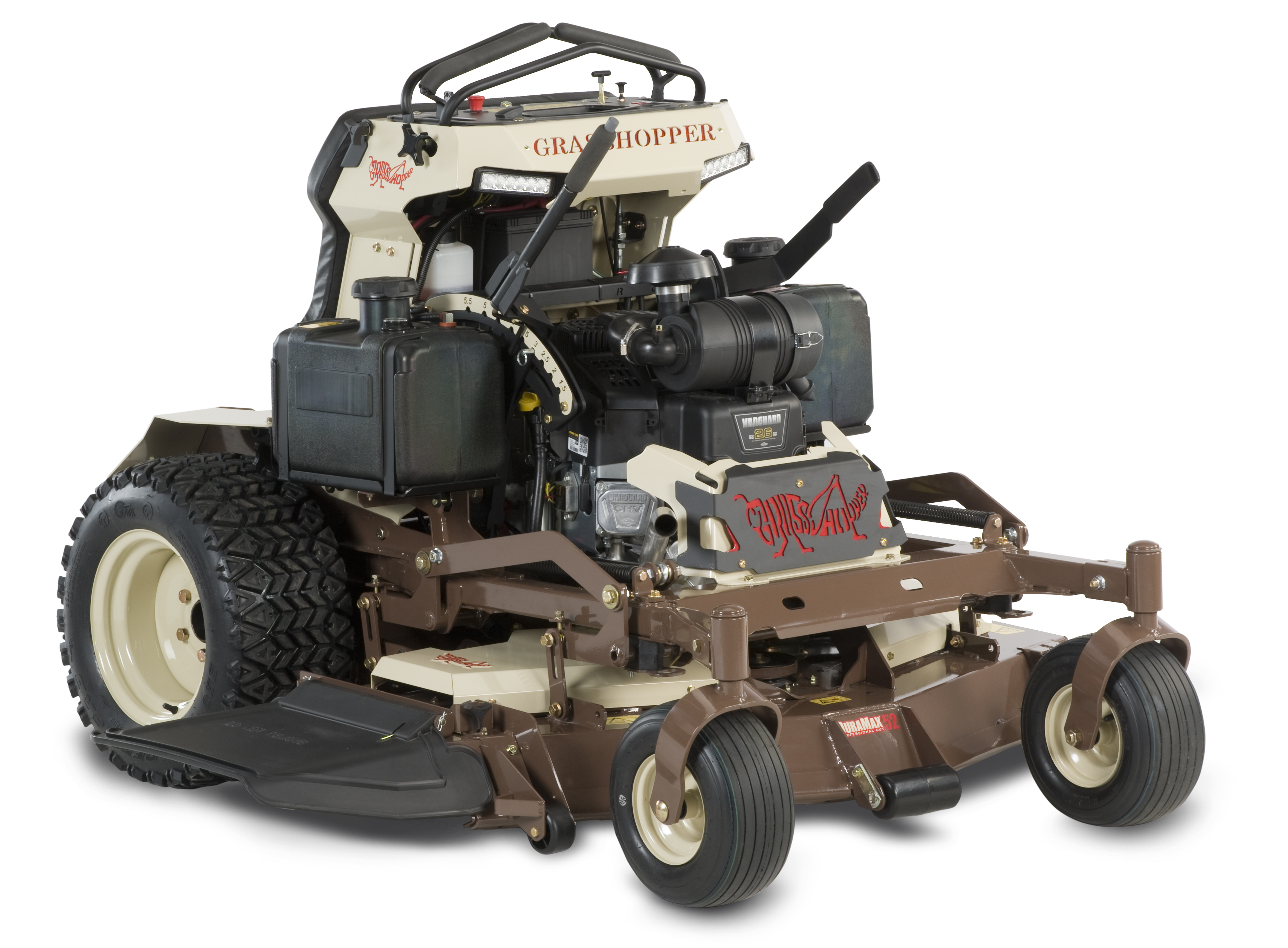 新品未使用　The GRASSHOPPER QSTEER Grasshopper releases Model SO26 stand-on mower | SportsField