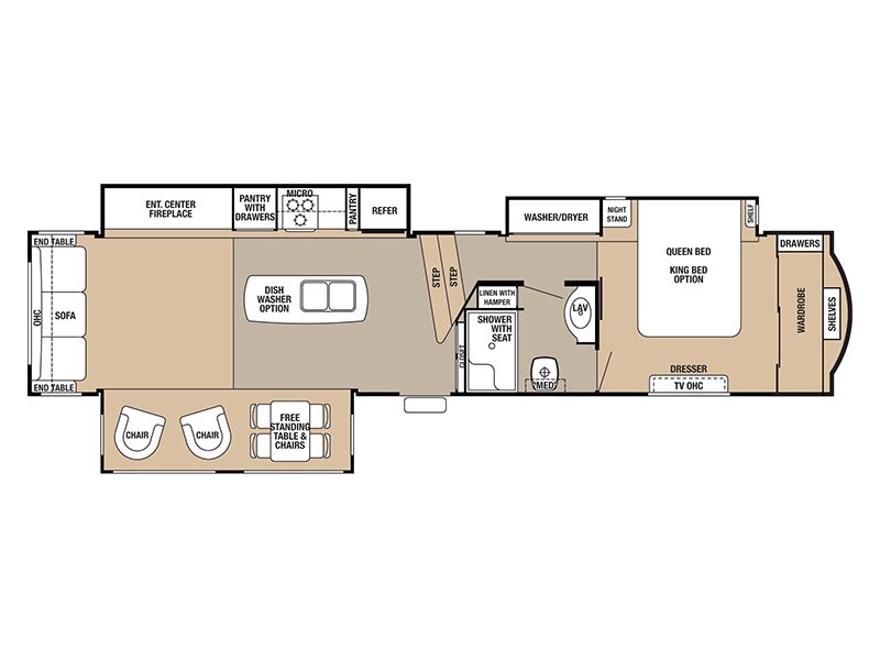 2015 Forest River Cedar Creek 38ck