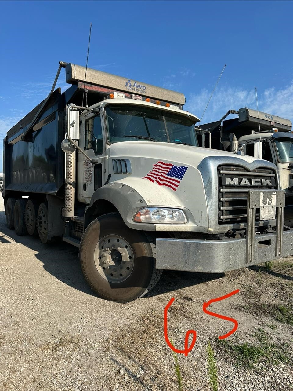 2018 Mack GRANITE GU813