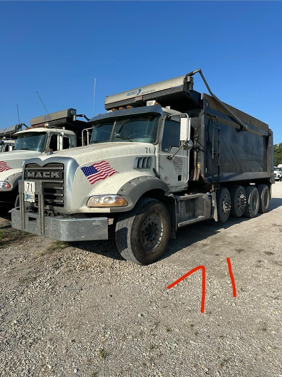 Photo of a 2020 Mack GRANITE 64BR