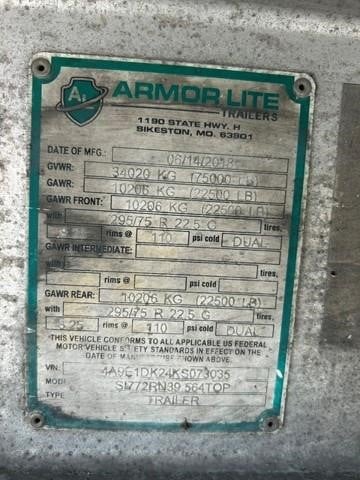 2019 Armor Lite SI772RN39