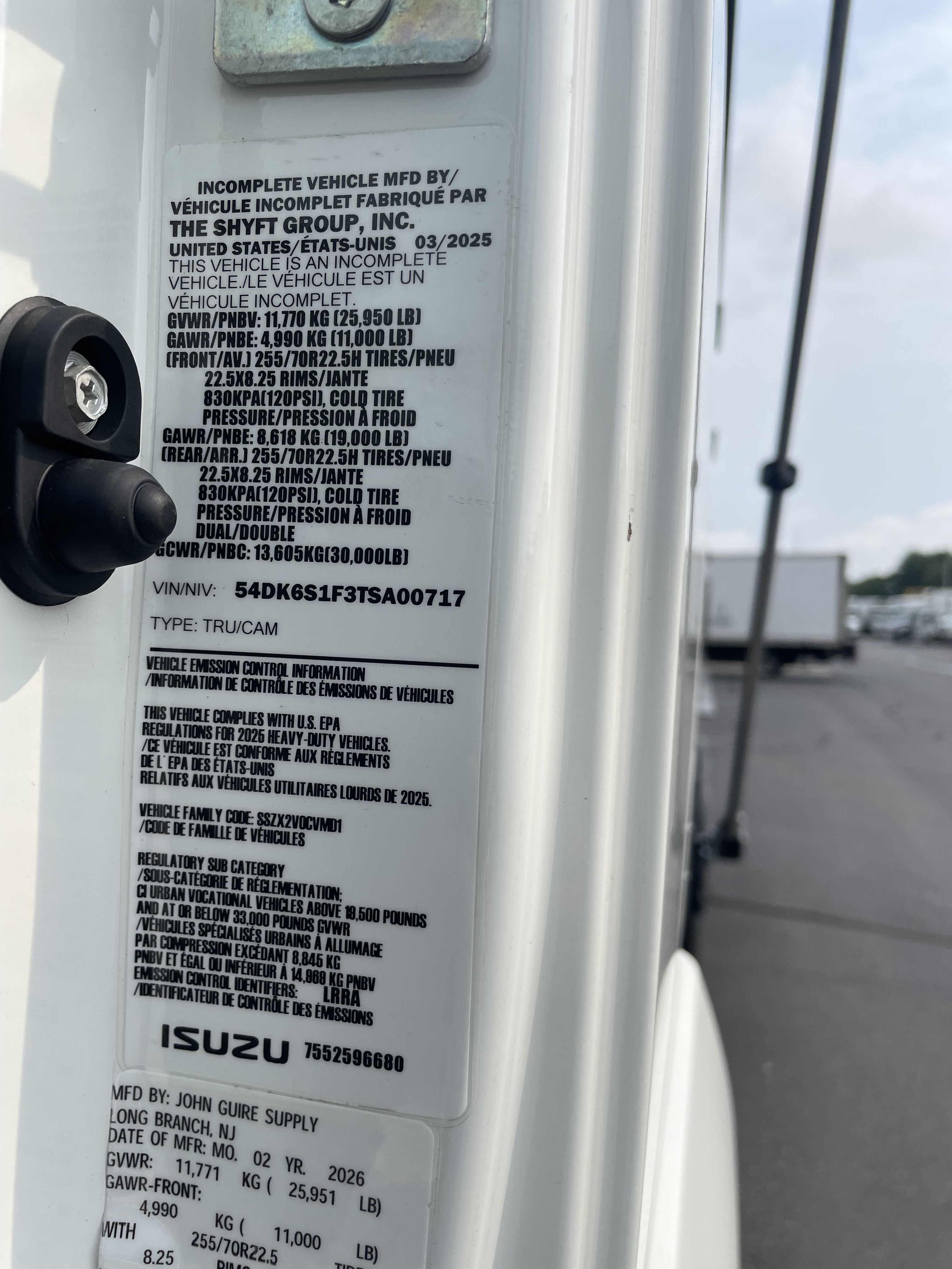 2026 Isuzu FTR