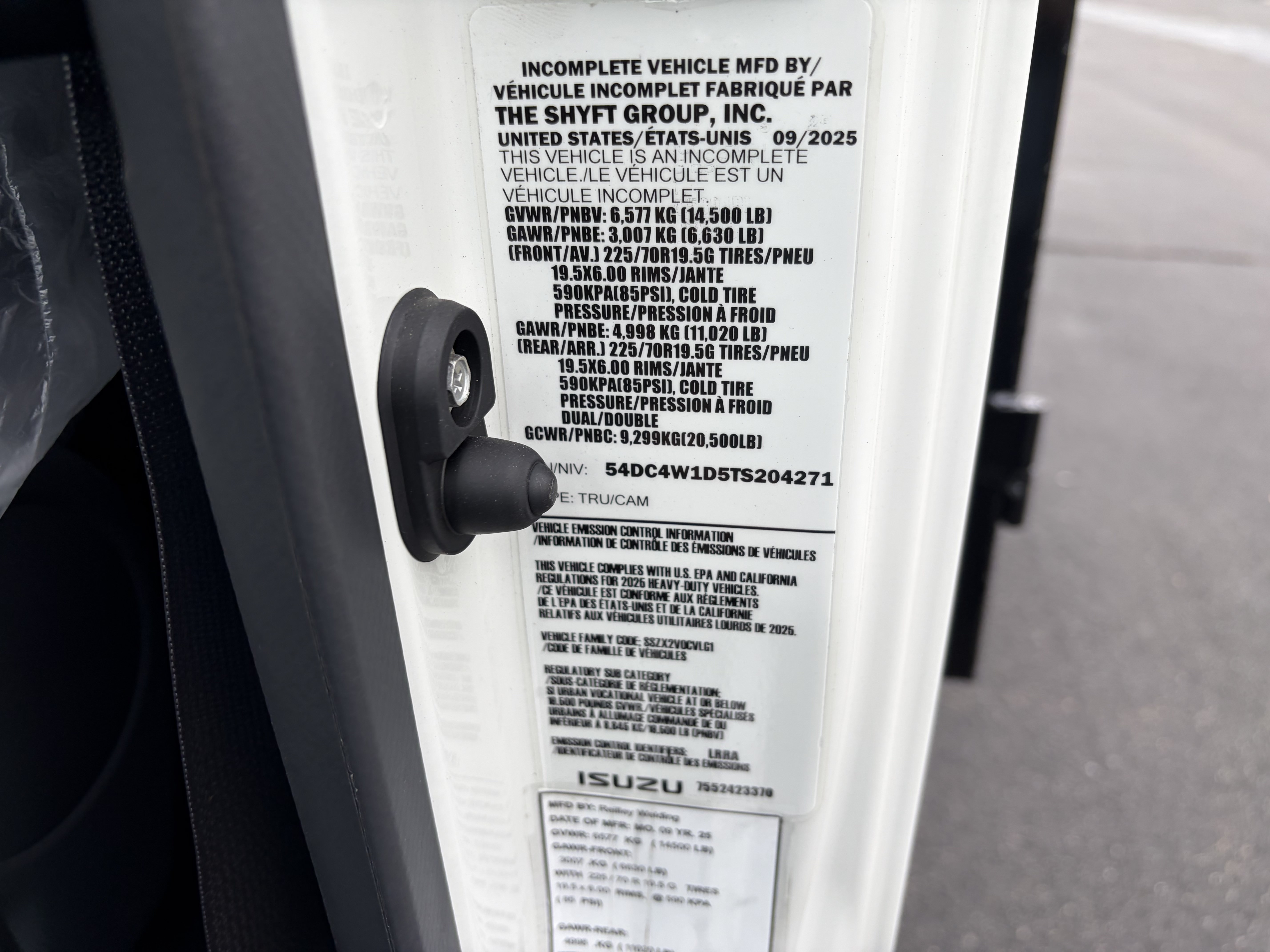 2026 Isuzu NPR HD GAS