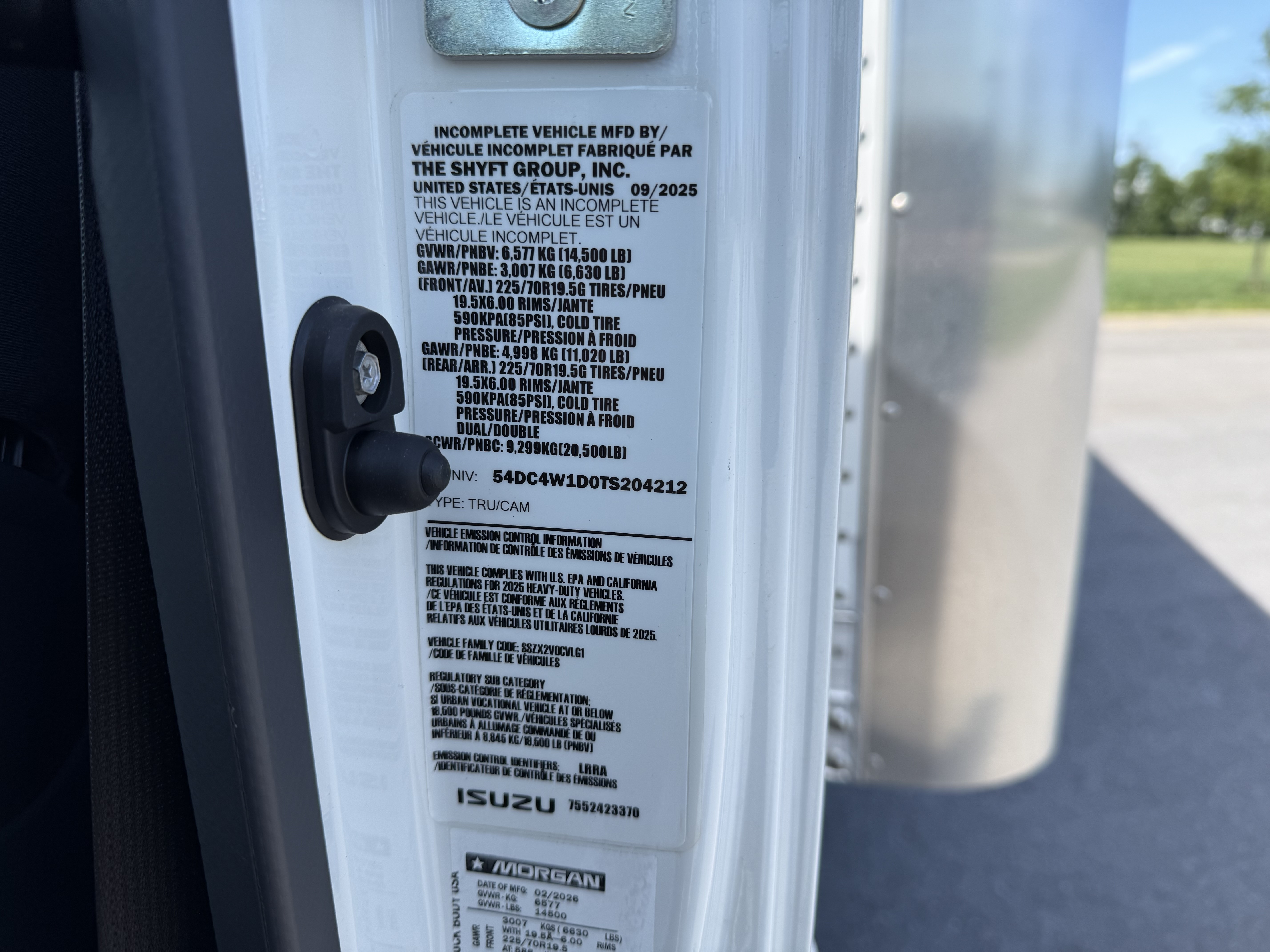 2026 Isuzu NPR HD GAS