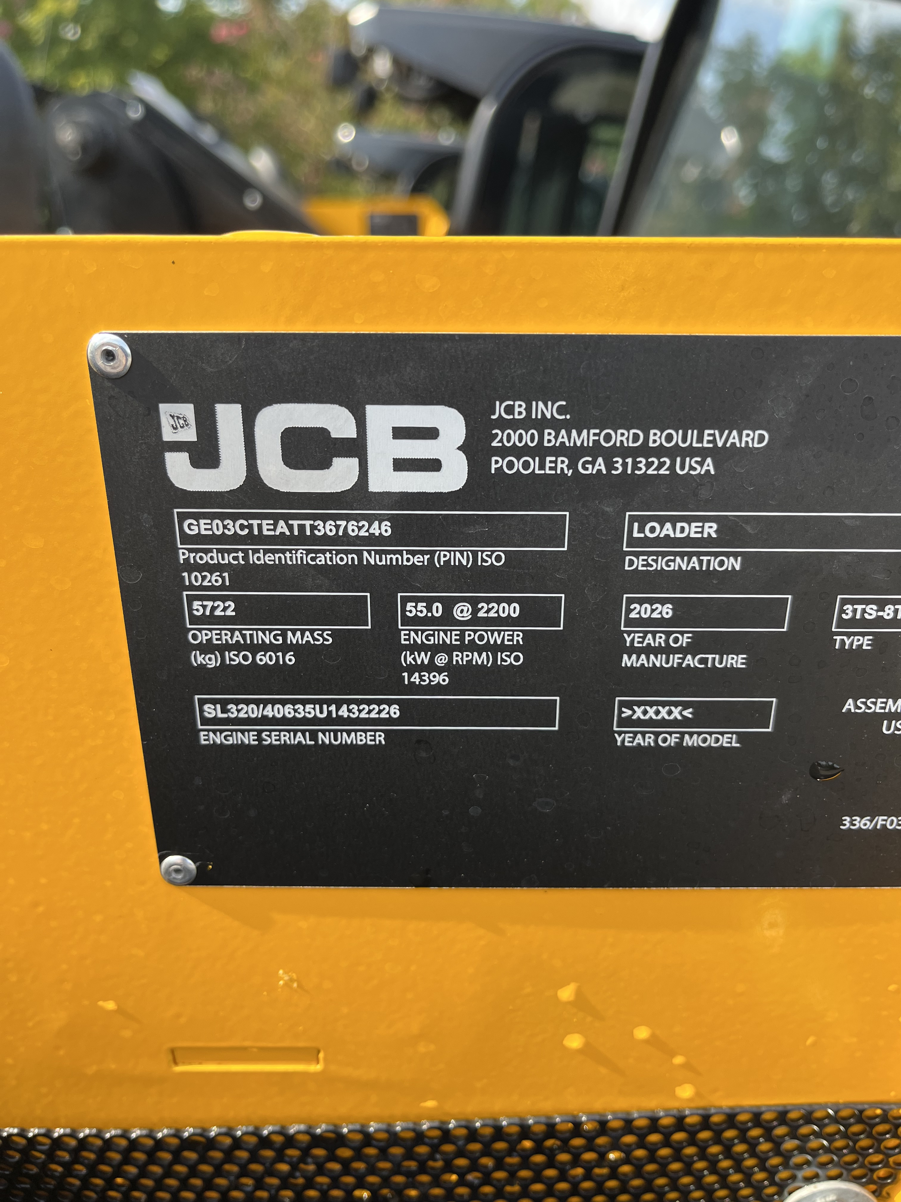 2026 JCB 3TS-8T