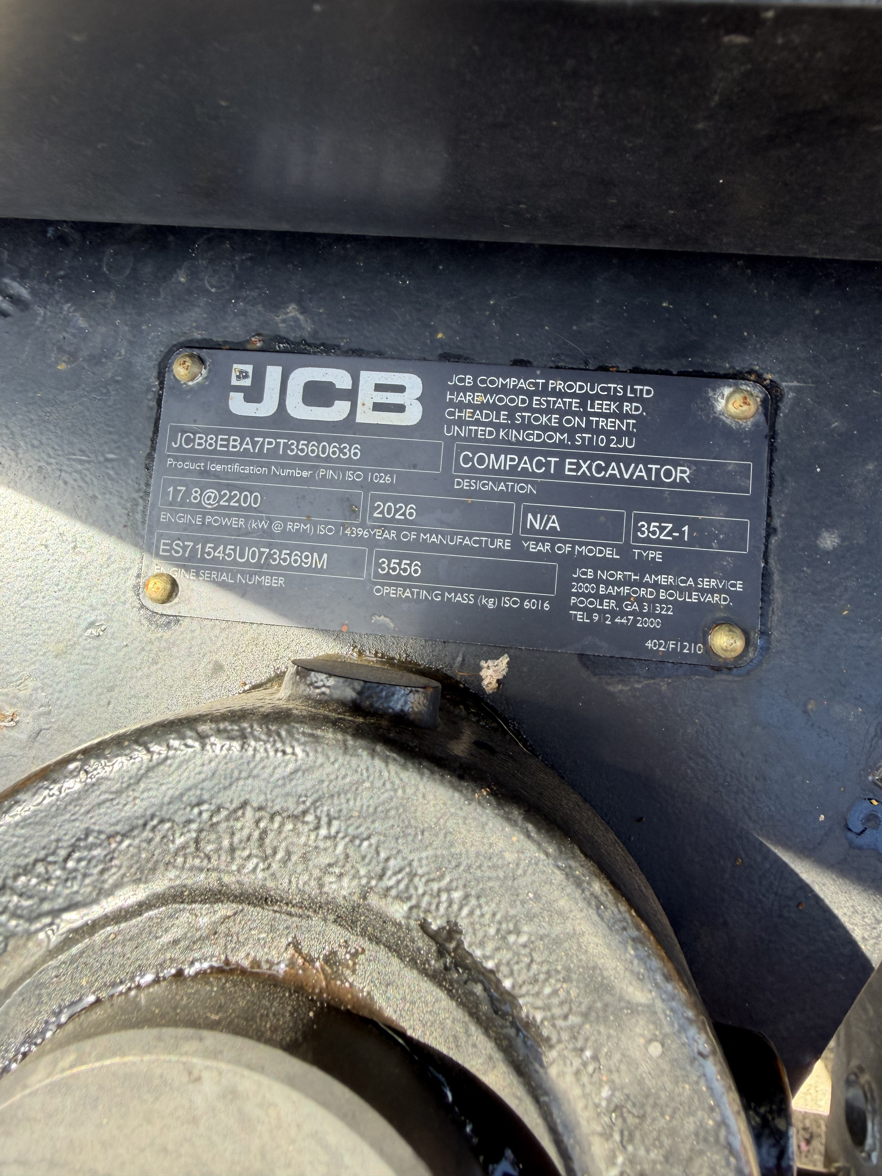 2026 JCB 35Z-1