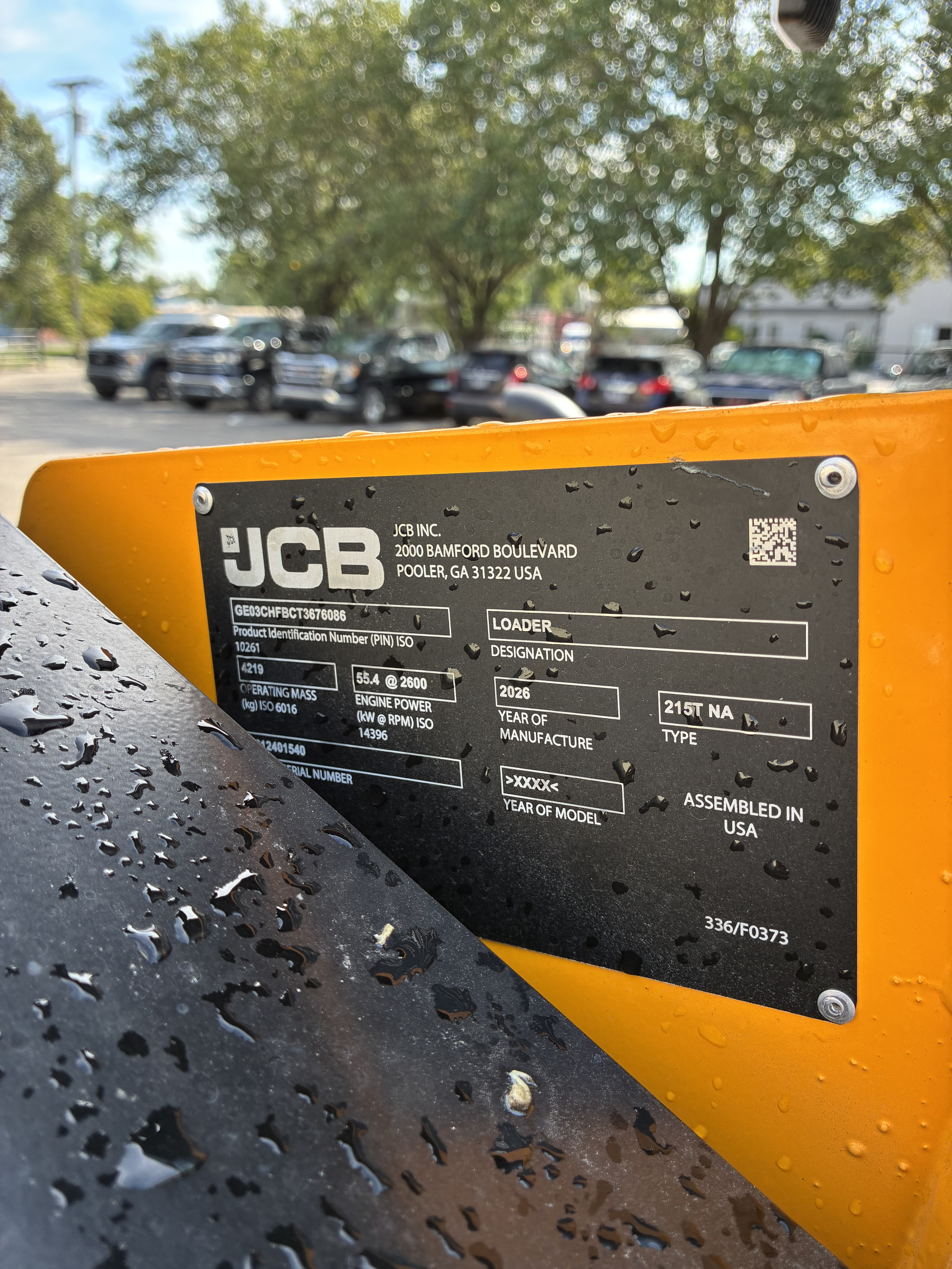 2026 JCB 215T