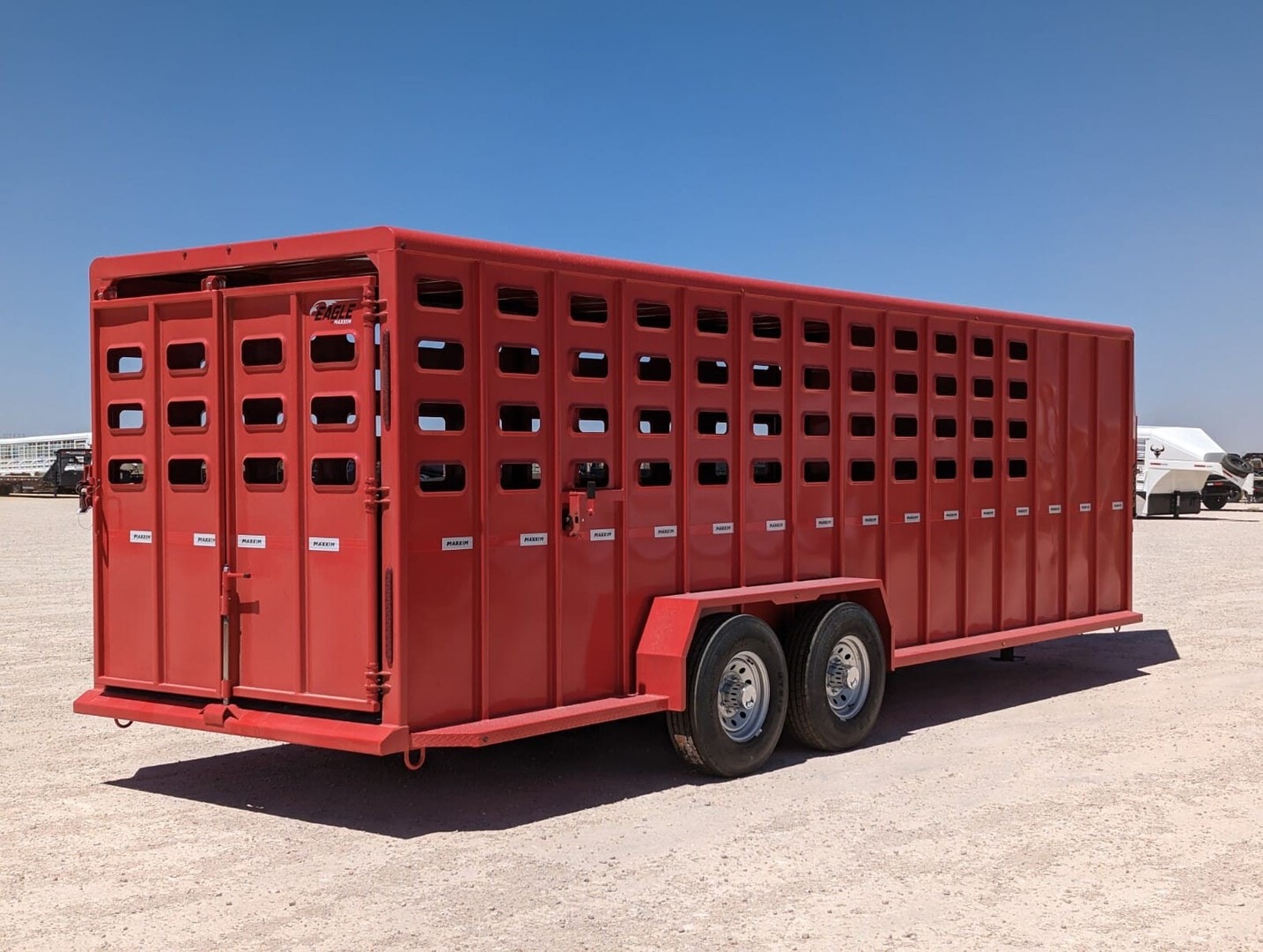 2023 Maxxim Industries 24X78 STOCK TRAILER 14K For Sale (55147725) from Southern Trailers