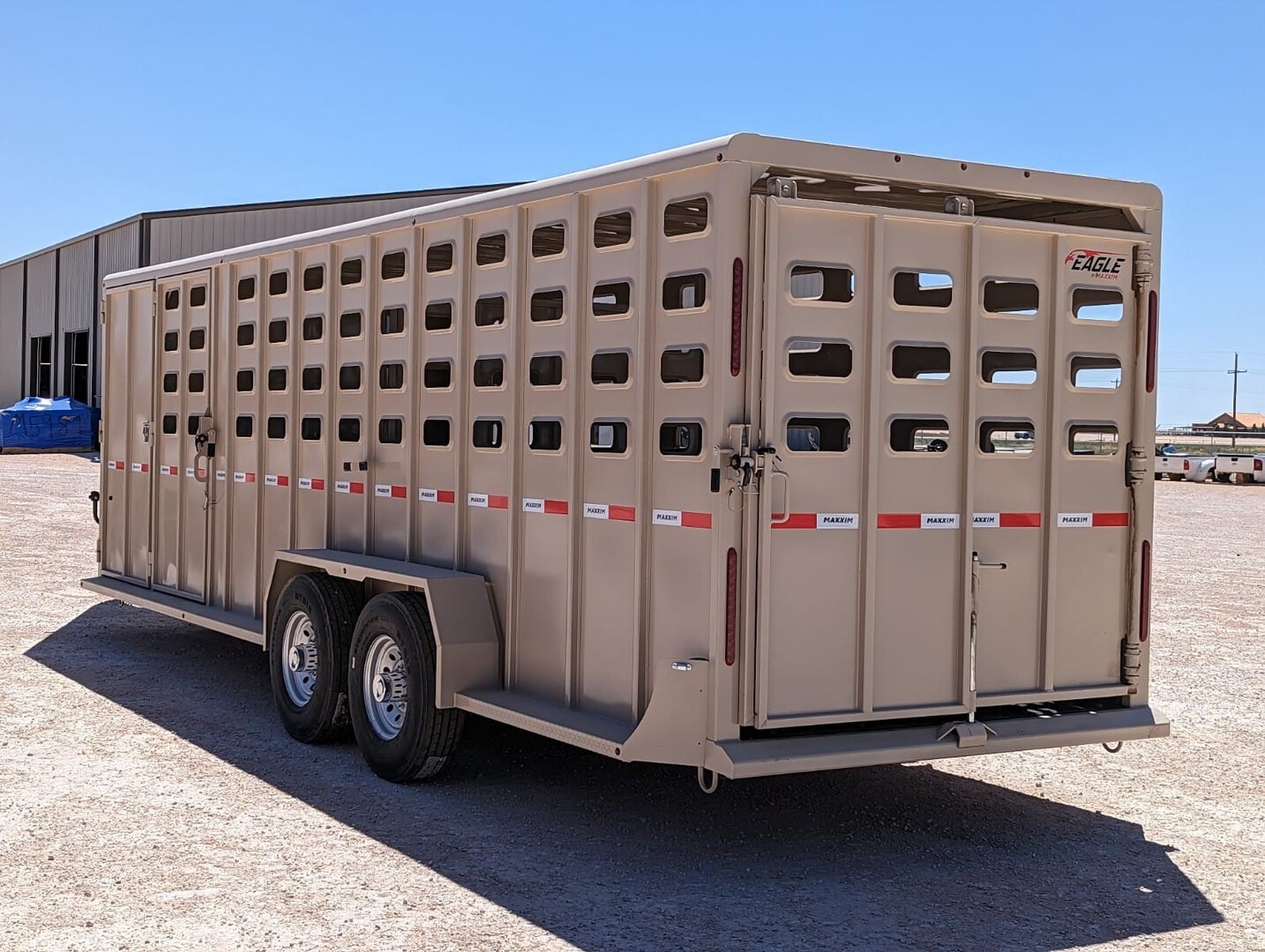 2023 Maxxim Industries 24X78 STOCK TRAILER 14K For Sale (54734414) from