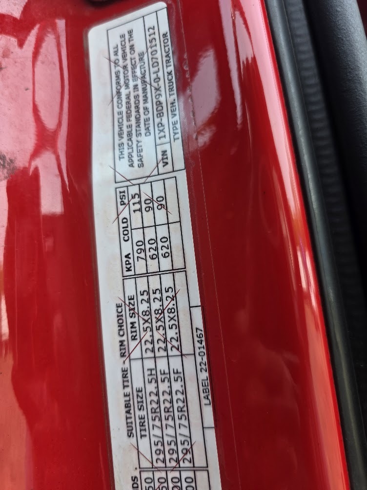 2020 Peterbilt 579