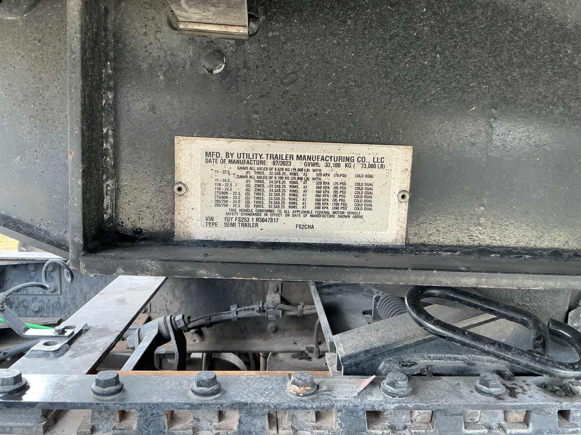 2024 Utility FLAT BED