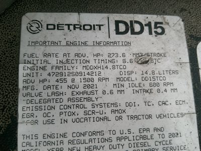 2022 Freightliner CASCADIA 126