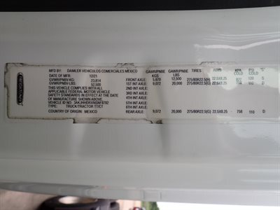 2022 Freightliner CASCADIA 126