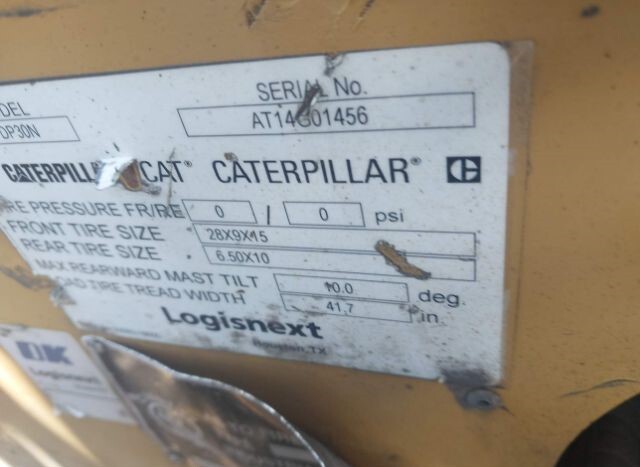 2023 Caterpillar DP30N5