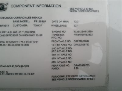 2022 Freightliner CASCADIA 126
