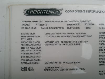 2022 Freightliner CASCADIA 126