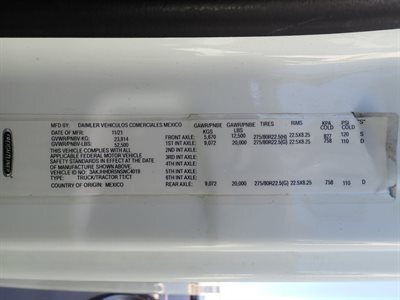 2022 Freightliner CASCADIA 126