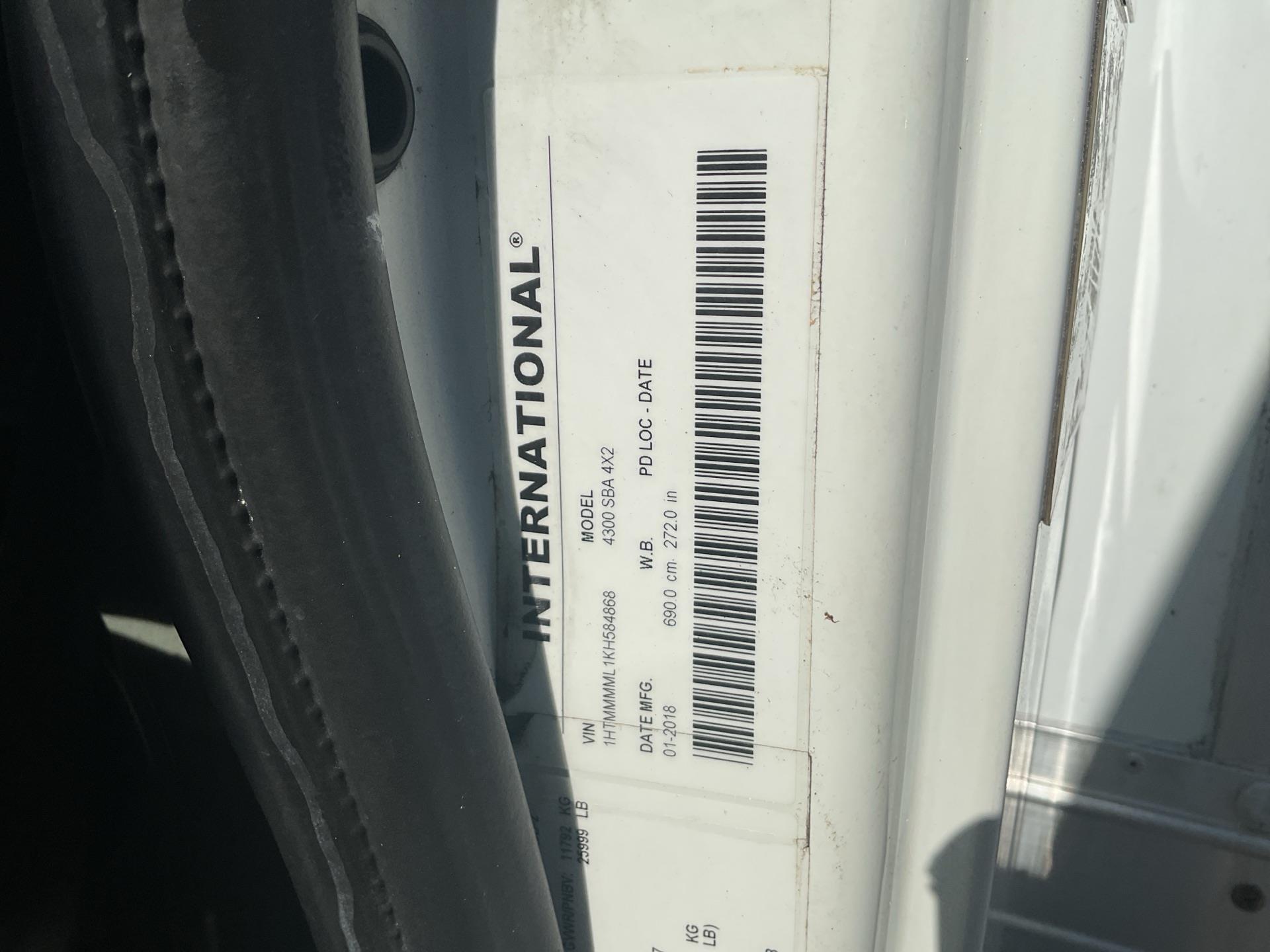 2019 International MV 607