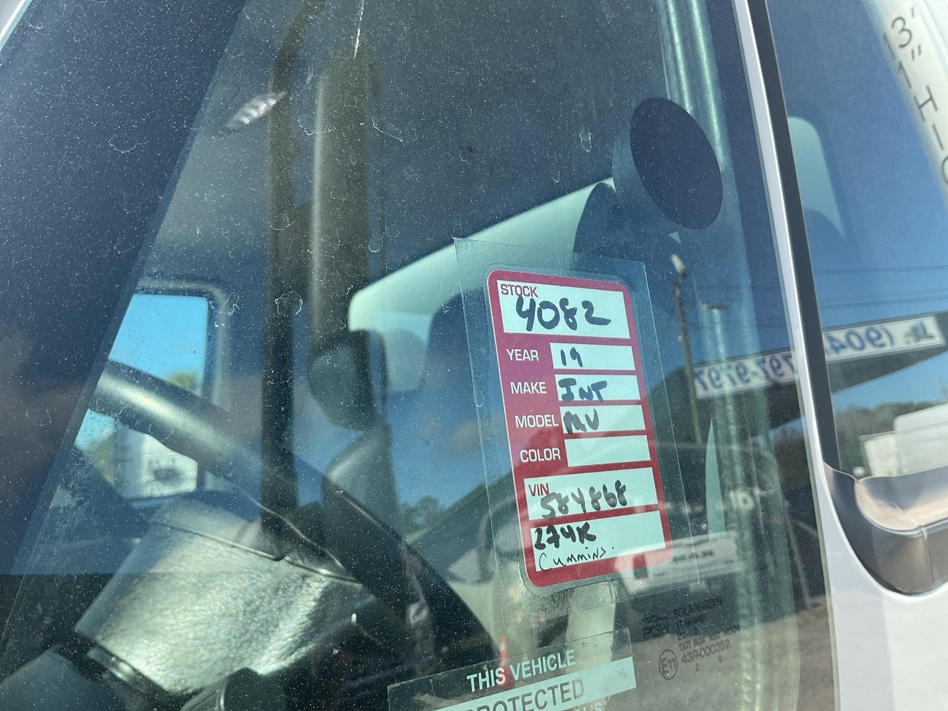 2019 International MV 607