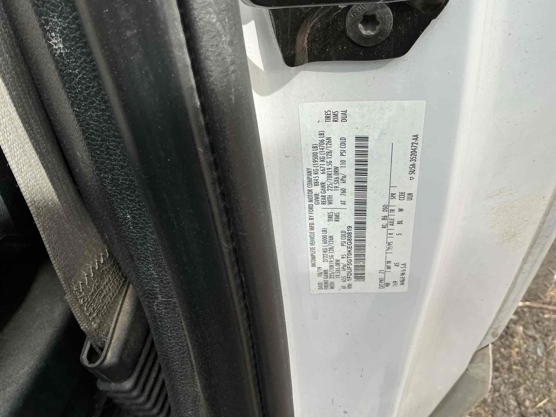 2019 Ford F550