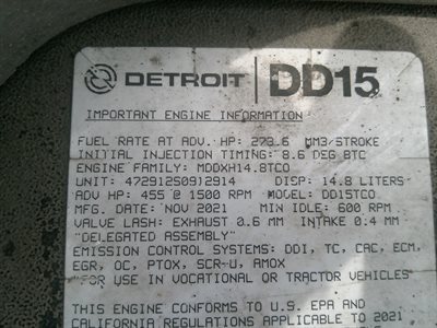 2022 Freightliner Cascadia