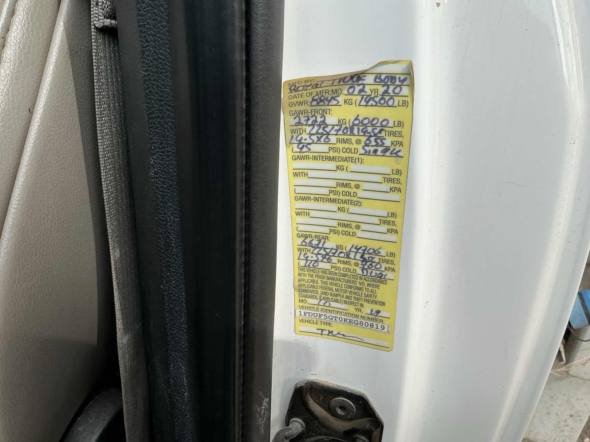 2019 Ford F550