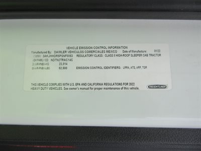 2023 Freightliner CASCADIA 126
