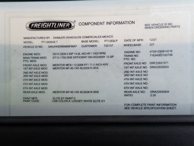 2022 Freightliner Cascadia 126