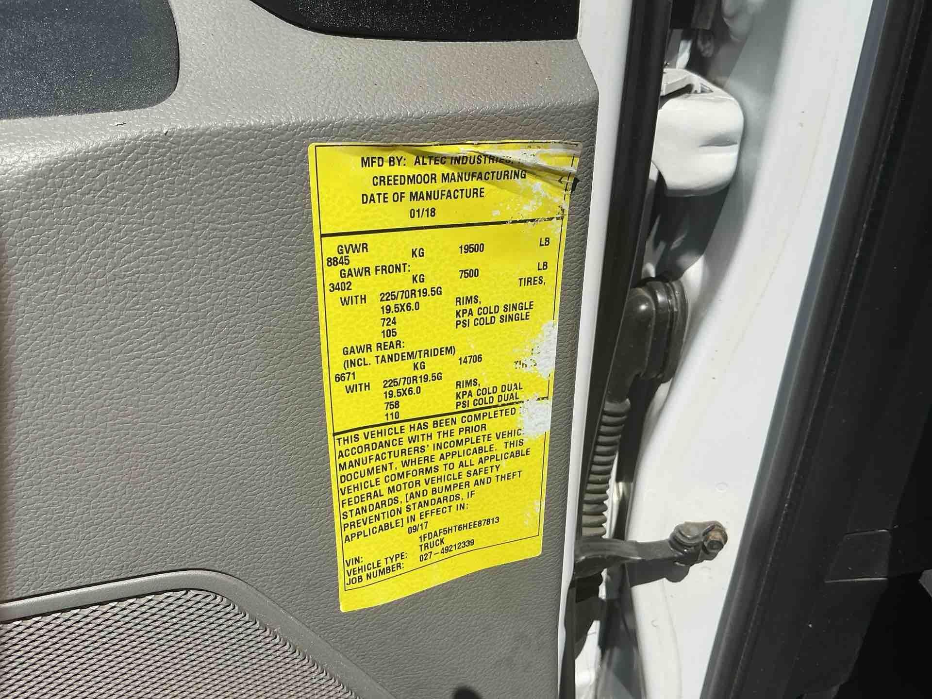 2017 Ford F550