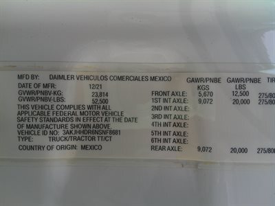2022 Freightliner Cascadia