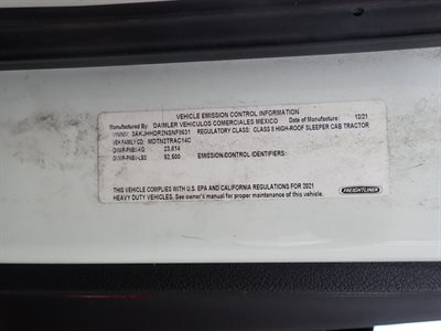 2022 Freightliner Cascadia 126