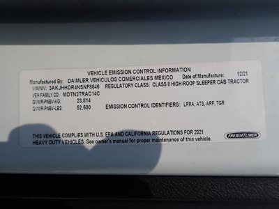 2022 Freightliner Cascadia 126